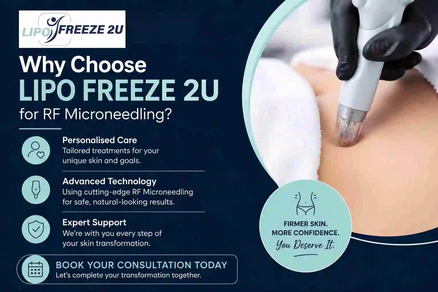 Why Choose LIPO FREEZE 2U for RF Microneedling Hertford?