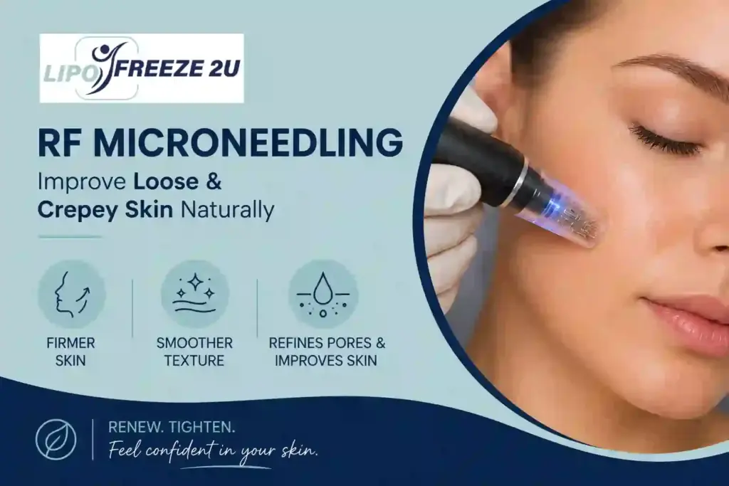 Can RF Microneedling Help Improve Loose and Crepey Skin Hertford?